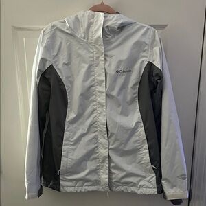 Columbia Women's Ski Jacket in White and Black
